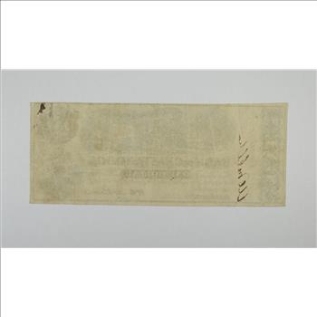 1863 $1.00 Bank of Chattanooga, TN Confederate Treasury Note