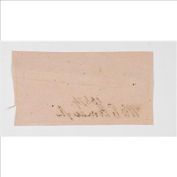 1863 $17.00 Confederate States of America - Authentic Civil War Bond Note