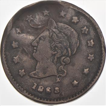 1863 Adrian Mich Civil War Token MI 005