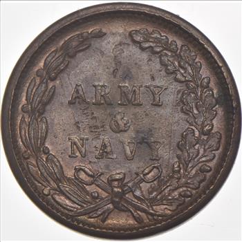1863 Army & Navy Civil War Token