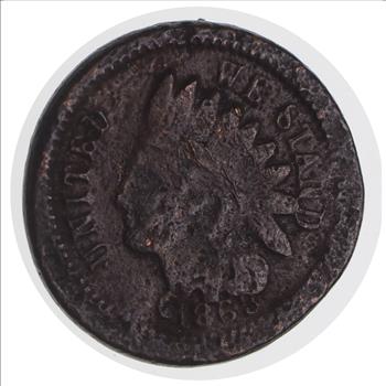 1863 Indian Head / Army And Navy Civil War Token