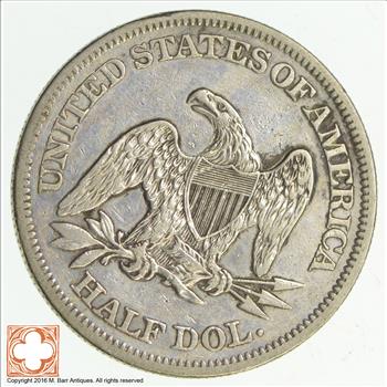 1864 Seated Liberty Half Dollar