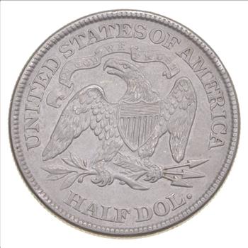1874 Seated Liberty Half Dollar