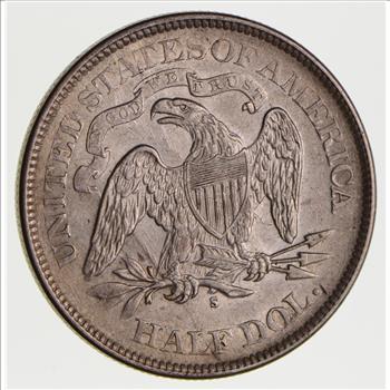 1875-S Seated Liberty Half Dollar