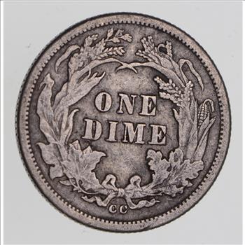 1877-CC Seated Liberty Dime - Circulated
