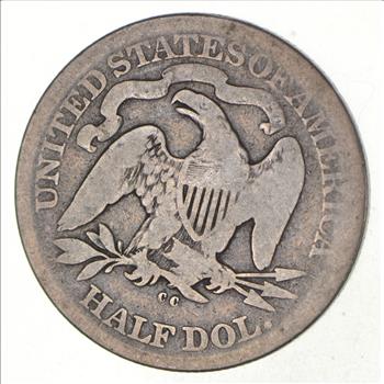 1878-CC Seated Liberty Half Dollar