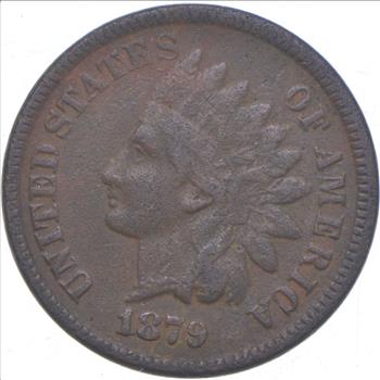1879 Indian Head Cent - Charles Coin Collection