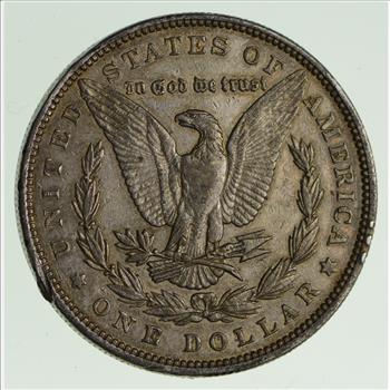 1879 Morgan United States Silver Dollar 90% Eagle Reverse - Early