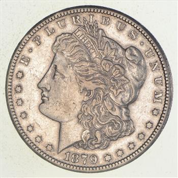 1879-CC Morgan Silver Dollar