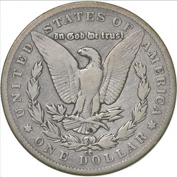 1879-CC Morgan Silver Dollar Capped