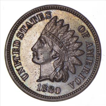 1880 Indian Head Cent - PROOF