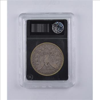 1880 Morgan Silver Dollar Beauifully Displayed