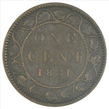 1881 Canada 1 Cent