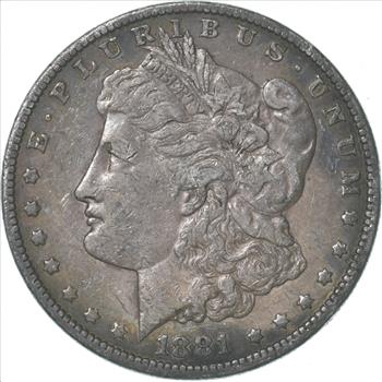 1881-O Morgan Silver Dollar - US Coin