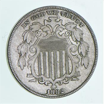1882 Shield Nickel