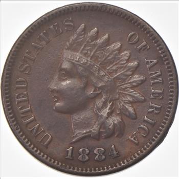 1884 Indian Head Cent