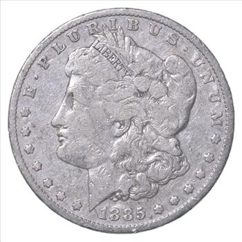 1885 Morgan Silver Dollar - US Coin