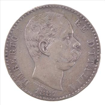 1887 Italy 2 Lire