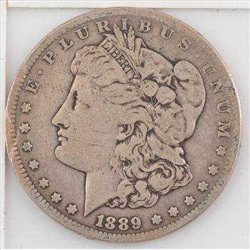 1889-CC Morgan Silver Dollar- Carson City