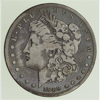 1889-CC Morgan Silver Dollar - Circulated