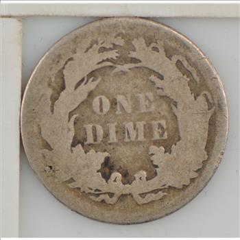 1891 Liberty Seated Dime