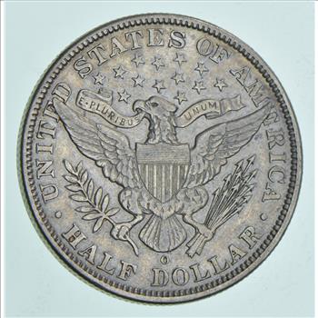 1892-O Barber Half Dollar