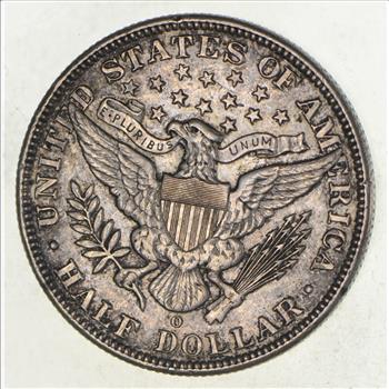 1892-O Barber Half Dollar