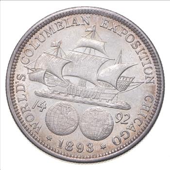 1893 Columbian Exposition Commemorative Half Dollar
