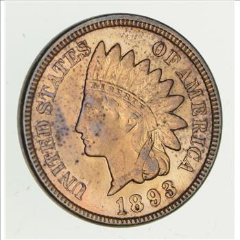 1893 Indian Head Cent - Choice