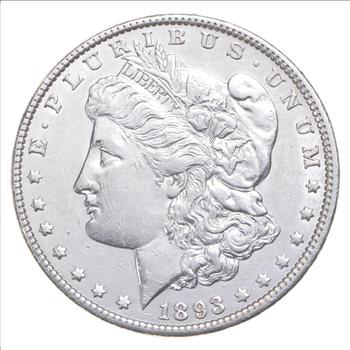 1893 Morgan Silver Dollar
