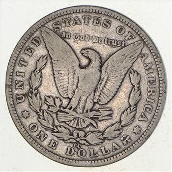 1893-CC Morgan Silver Dollar