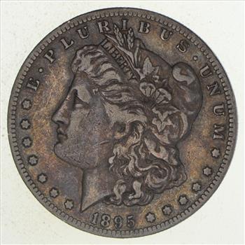 1895-O Morgan Silver Dollar