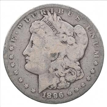 1896 Morgan Silver Dollar - US Coin