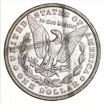 1896-O Morgan Silver Dollar - Polished - Circulated