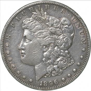 1896-S Morgan Silver Dollar