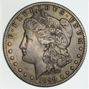 1898 Morgan Silver Dollar - Circulated
