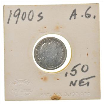 1900-S Barber Dime