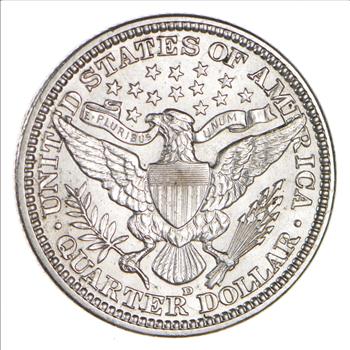1915-D Barber Quarter - Sharp