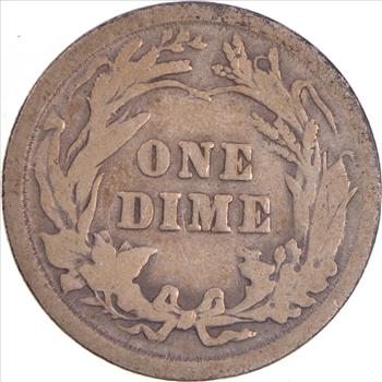 1916 Barber Liberty 90% Silver United States Dime