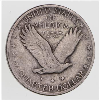 1917 Standing Liberty Quarter - Type 2 - Circulated
