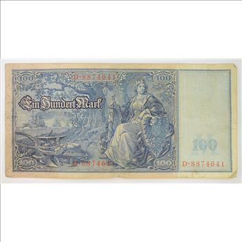 1920 Berlin 100 Reichsmark - German Collectible Reichsbanknote