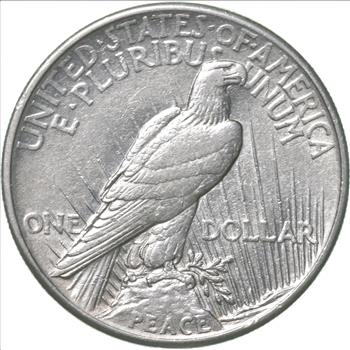 1921 Peace Silver Dollar
