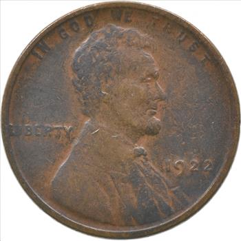 1922 Lincoln Wheat Cent Charles Coin Collection