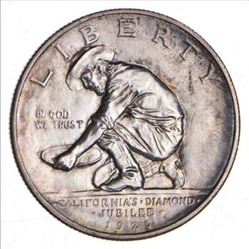 1925 California Diamond Jubilee Commemorative Half Dollar