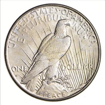 1927-S Peace Silver Dollar - Near Uncirculated
