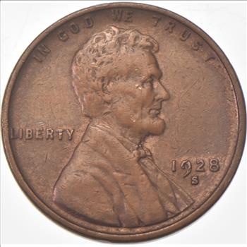 1928-S Lincoln Wheat Cent