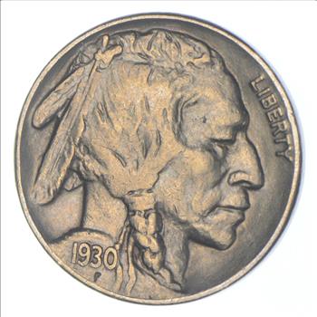 1930 Indian Head Buffalo Nickel - Charles Coin Collection