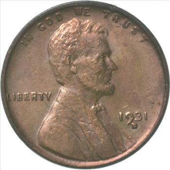 1931-D Lincoln Wheat Cent Charles Coin Collection