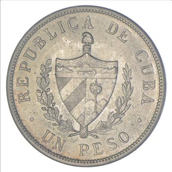 1934 Cuba 1 Peso