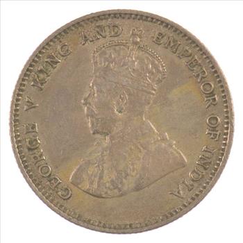 1936 British Hong Kong 10 Cents King George V